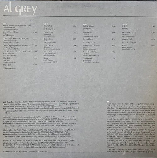 Al Grey - Basic Grey - LP