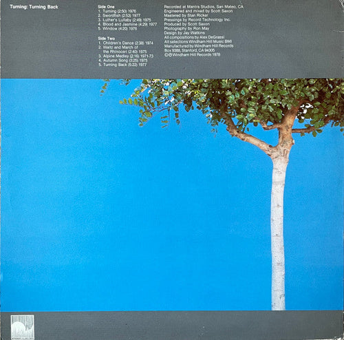 Alex DeGrassi* - Turning: Turning Back - LP
