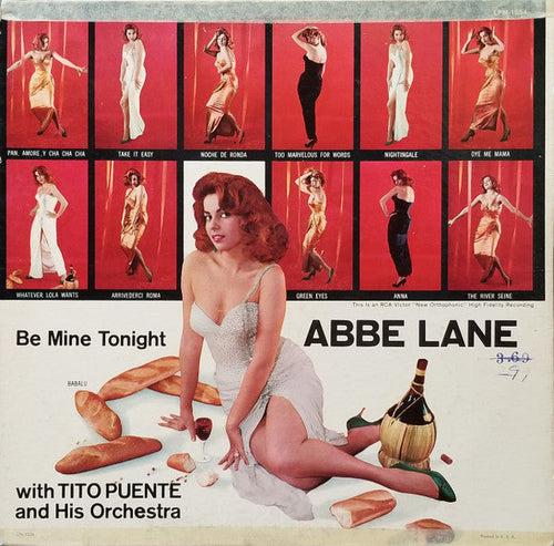 Abbe Lane With Tito Puente And His Orchestra - Be Mine Tonight - LP