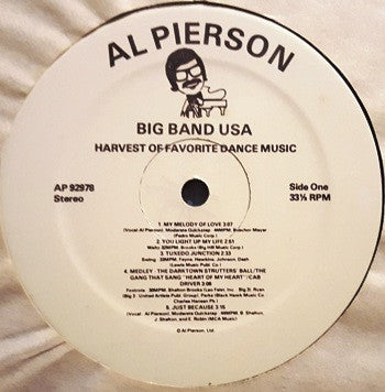 Al Pierson - Harvest Of Favorite Dance Music - LP