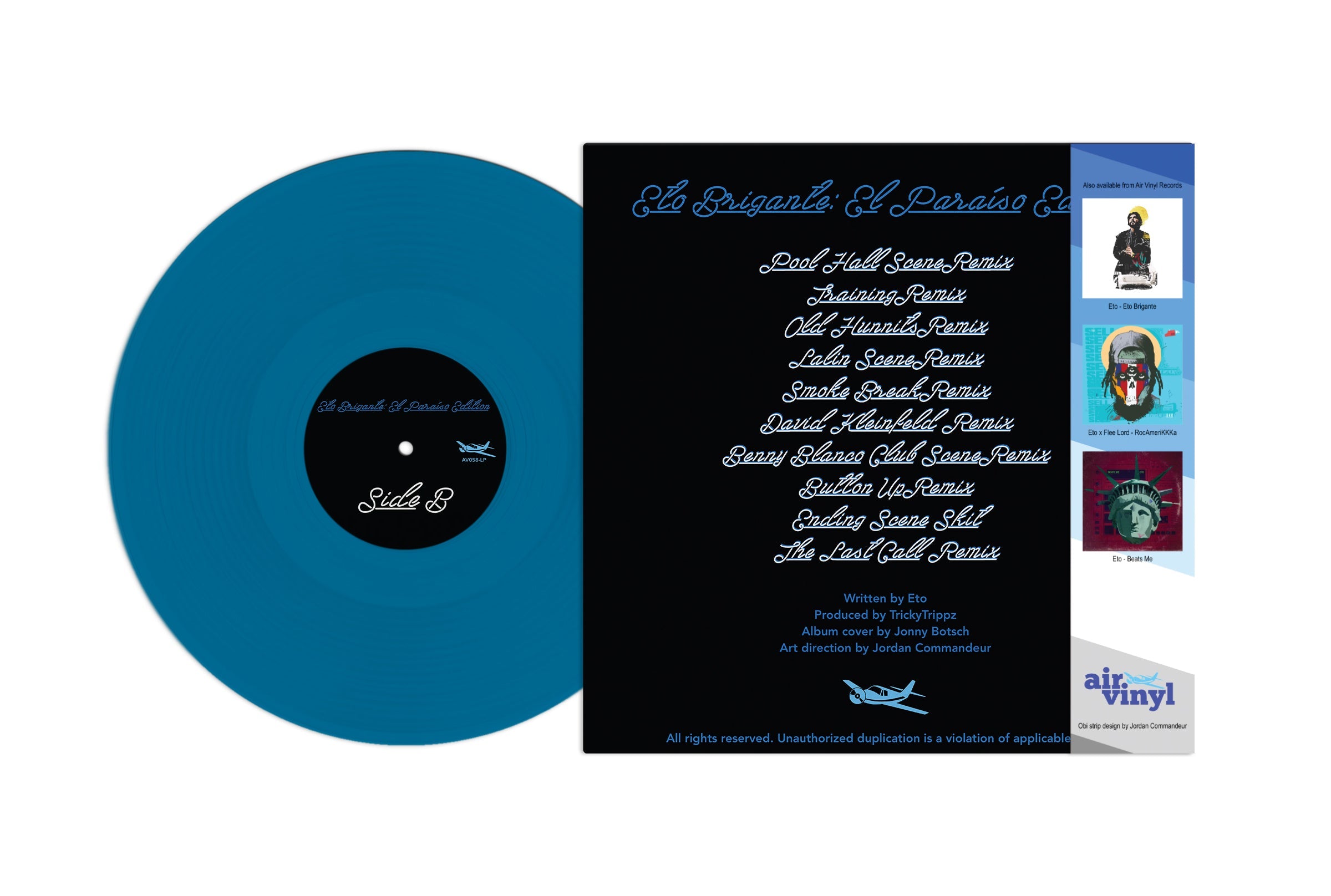 Eto Brigante: El Paraíso Edition (Colored LP w/ OBI)