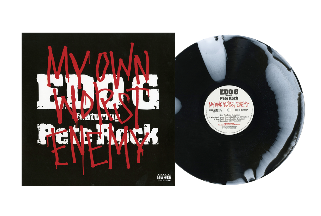 My Own Worst Enemy (Black & White Swirl Colored LP w/ OBI + Flexi Disc)