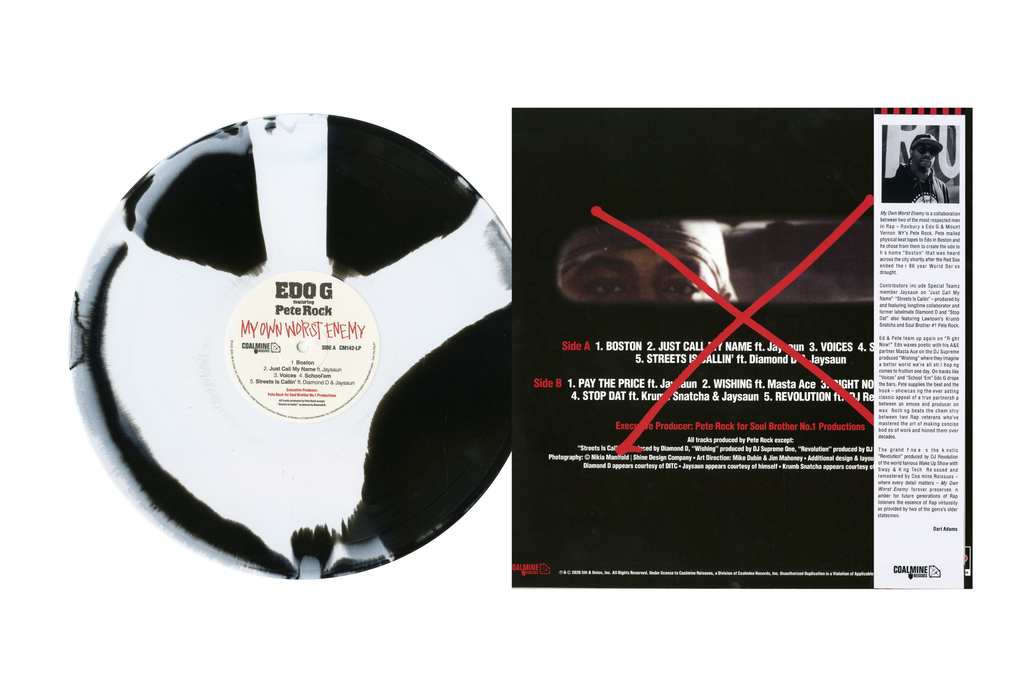 My Own Worst Enemy (Black & White Swirl Colored LP w/ OBI + Flexi Disc)