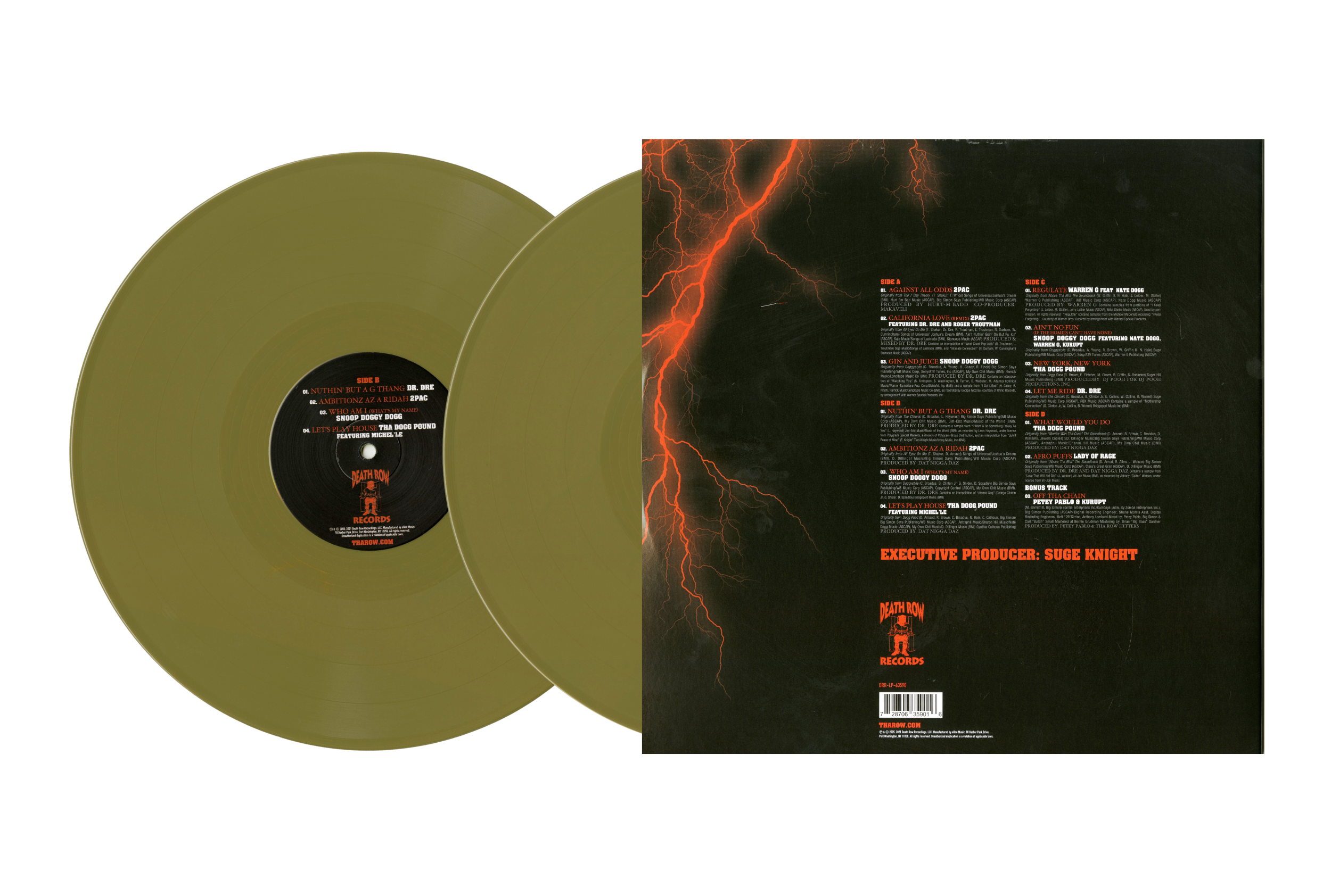 The Very Best of Death Row (Gold 2xLP)