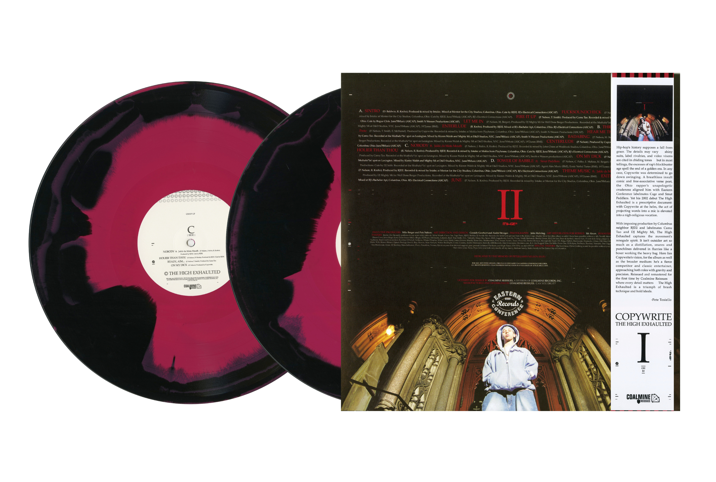 The High Exhaulted (Signed Cardinal Swirl 2xLP w/OBI)