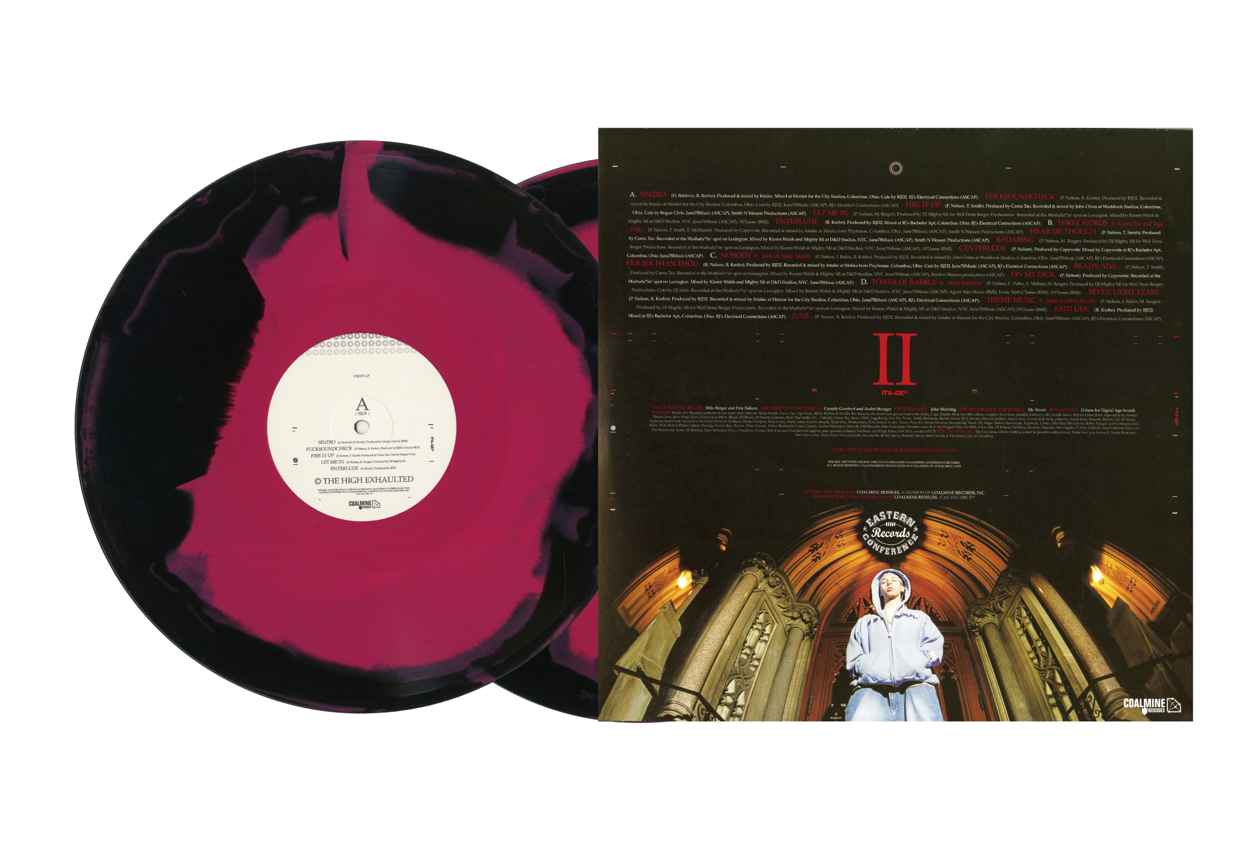 The High Exhaulted (Cardinal Swirl 2xLP)