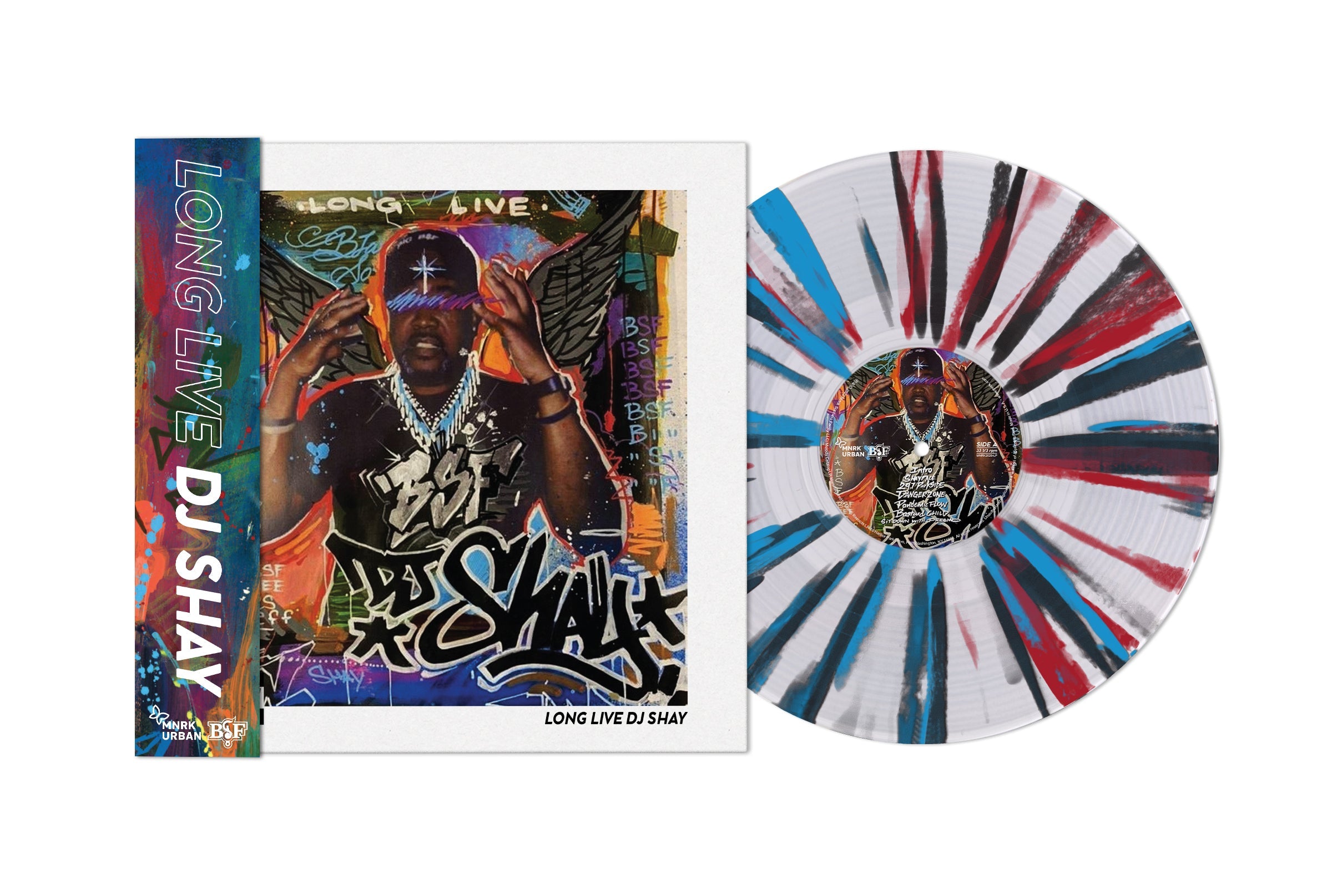 Long Live DJ Shay (Blue & Red Splatter LP w/OBI)