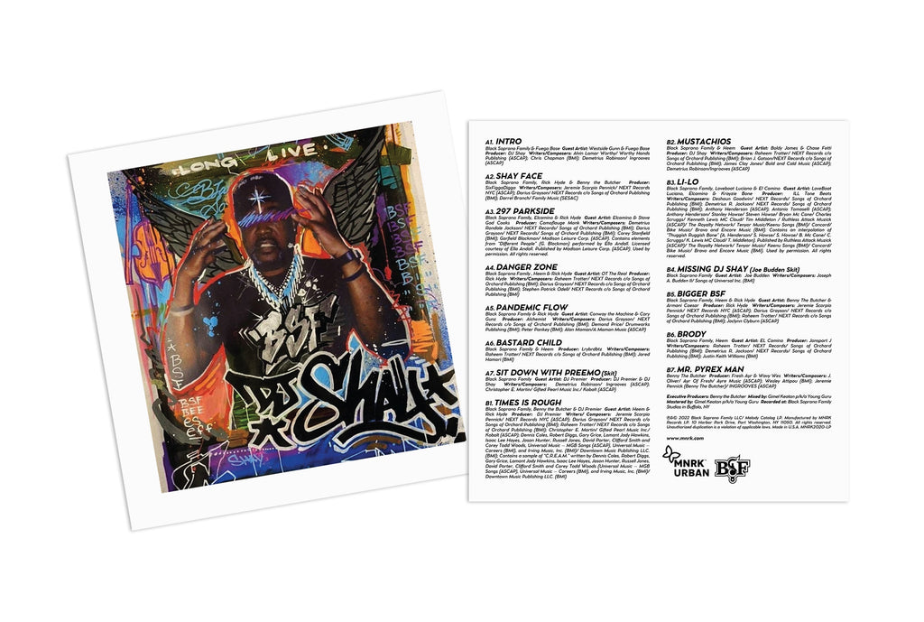 Long Live DJ Shay (Blue & Red Splatter LP w/OBI)