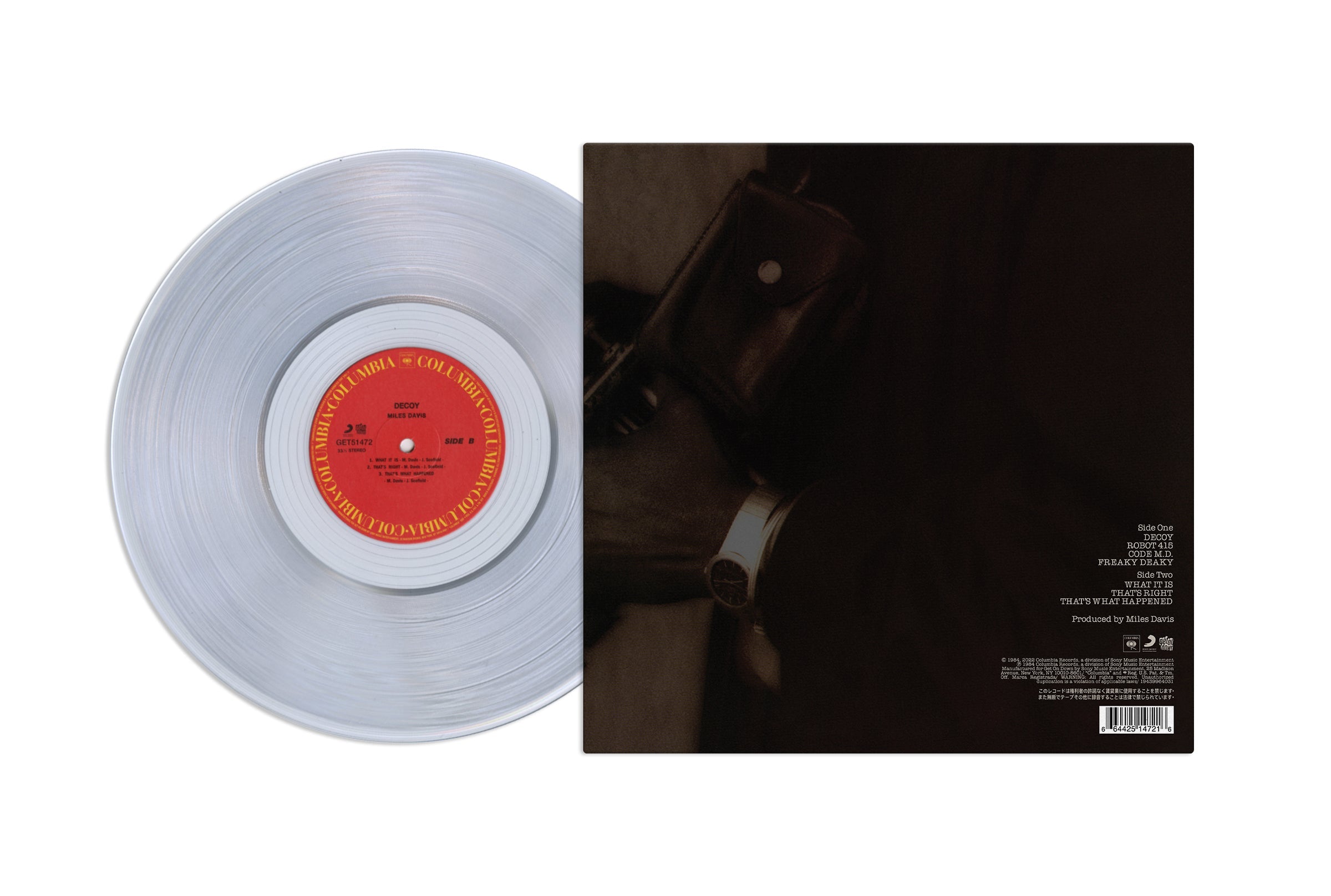 Decoy (Crystal Clear LP w/OBI)