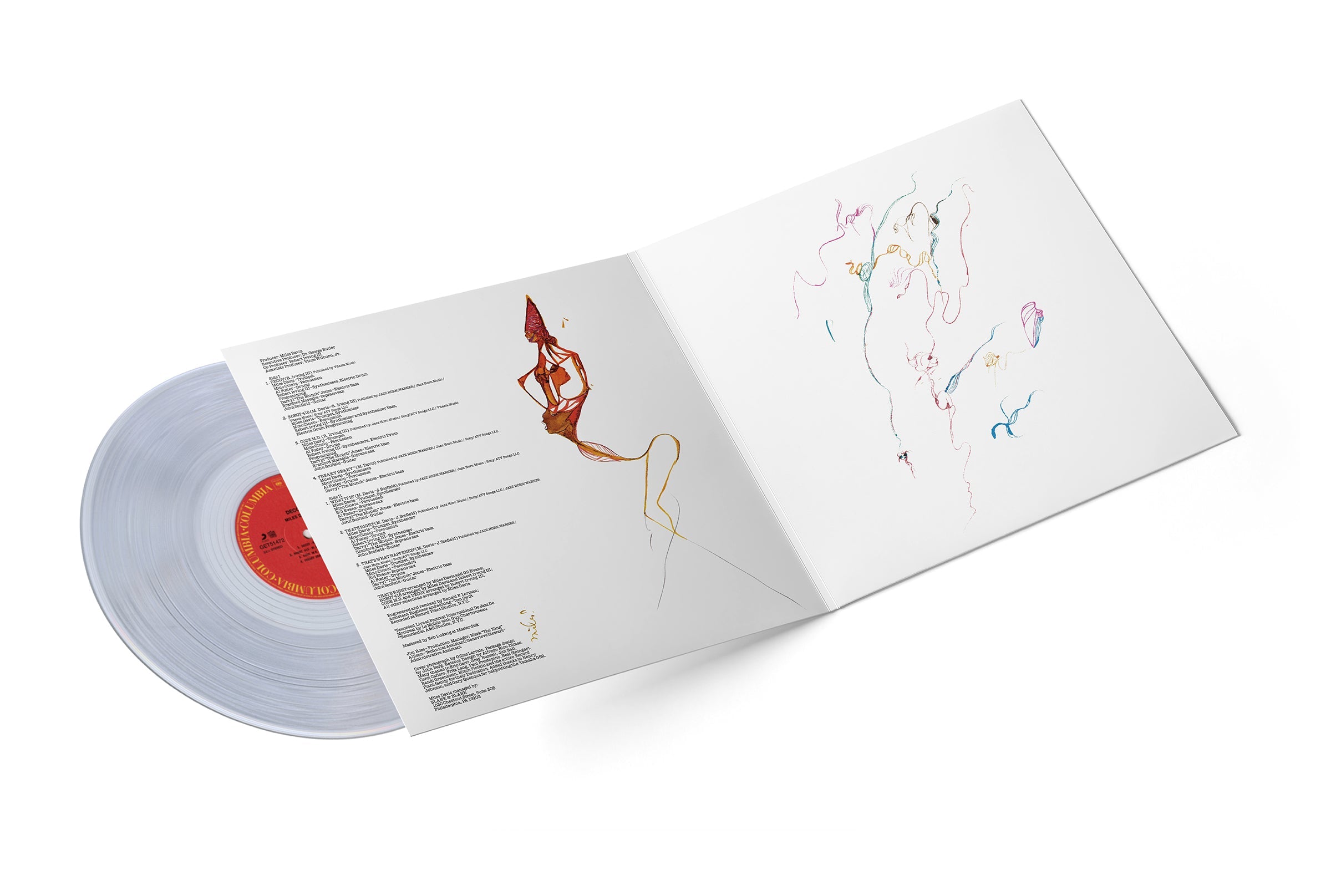 Decoy (Crystal Clear LP w/OBI)