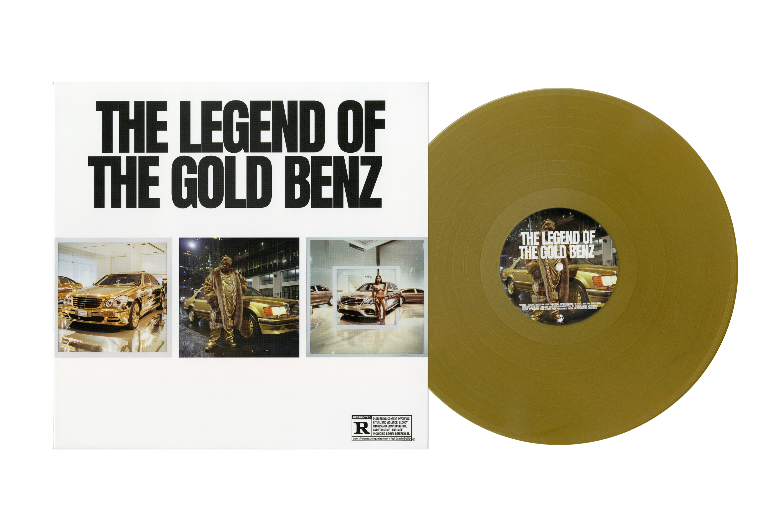 The Legend Of The Gold Benz (Colored LP w/ OBI)