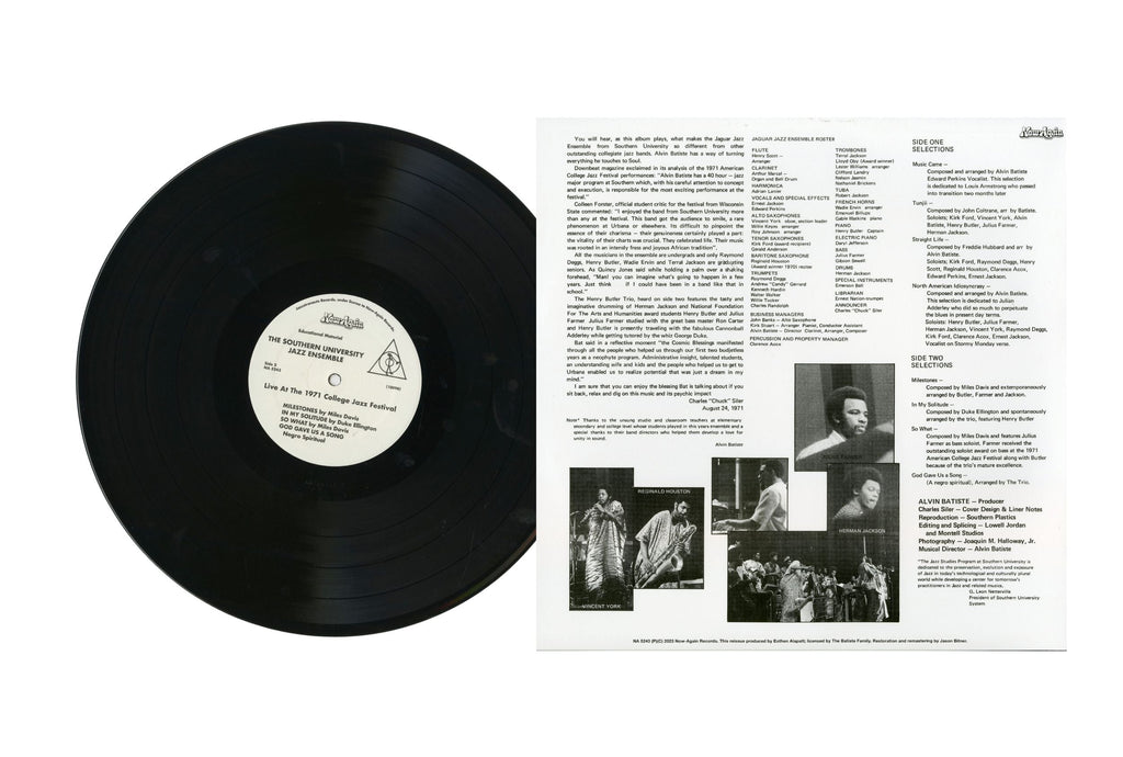 Live At The 1971 American College Jazz Festival (LP)