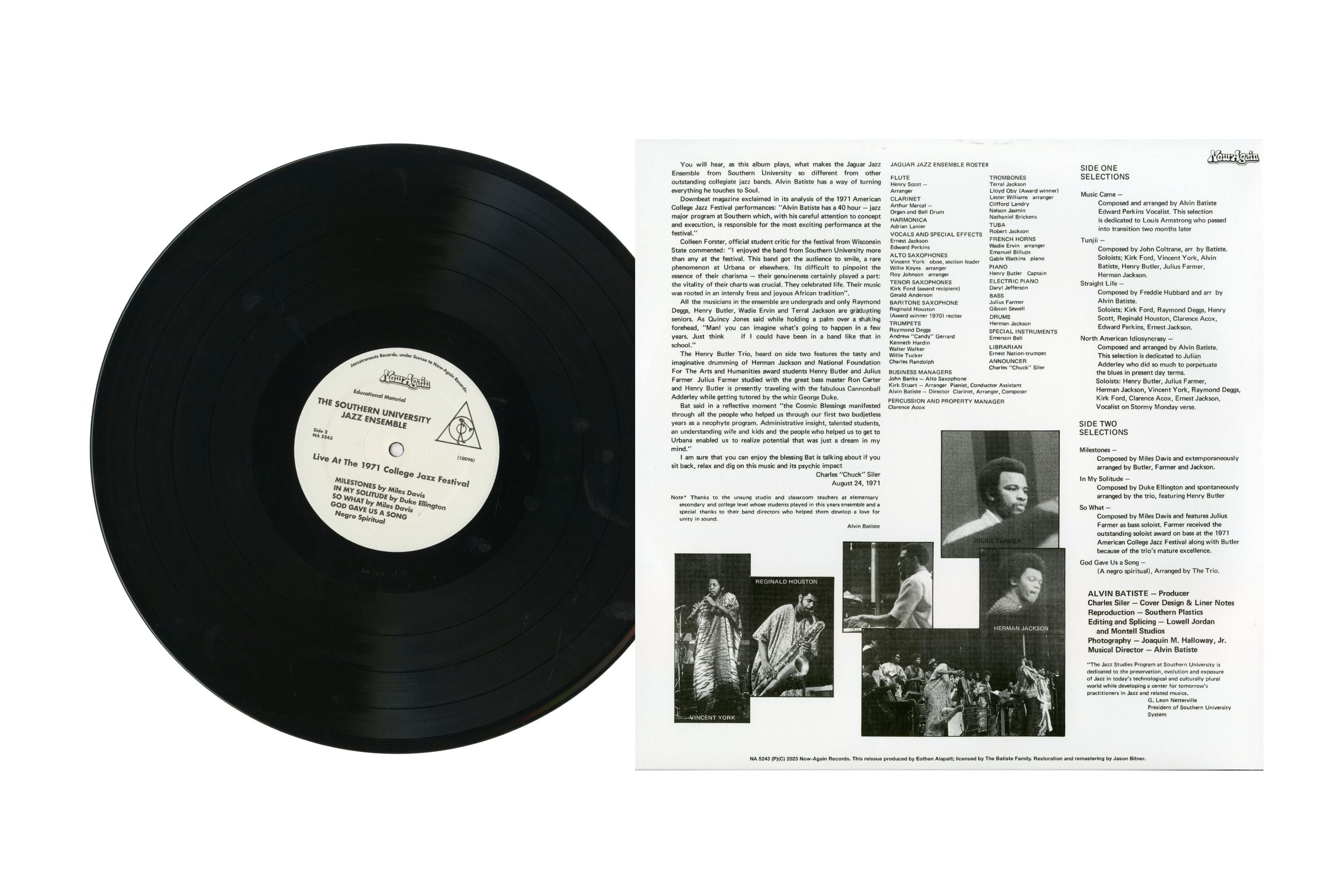 Live At The 1971 American College Jazz Festival (LP)
