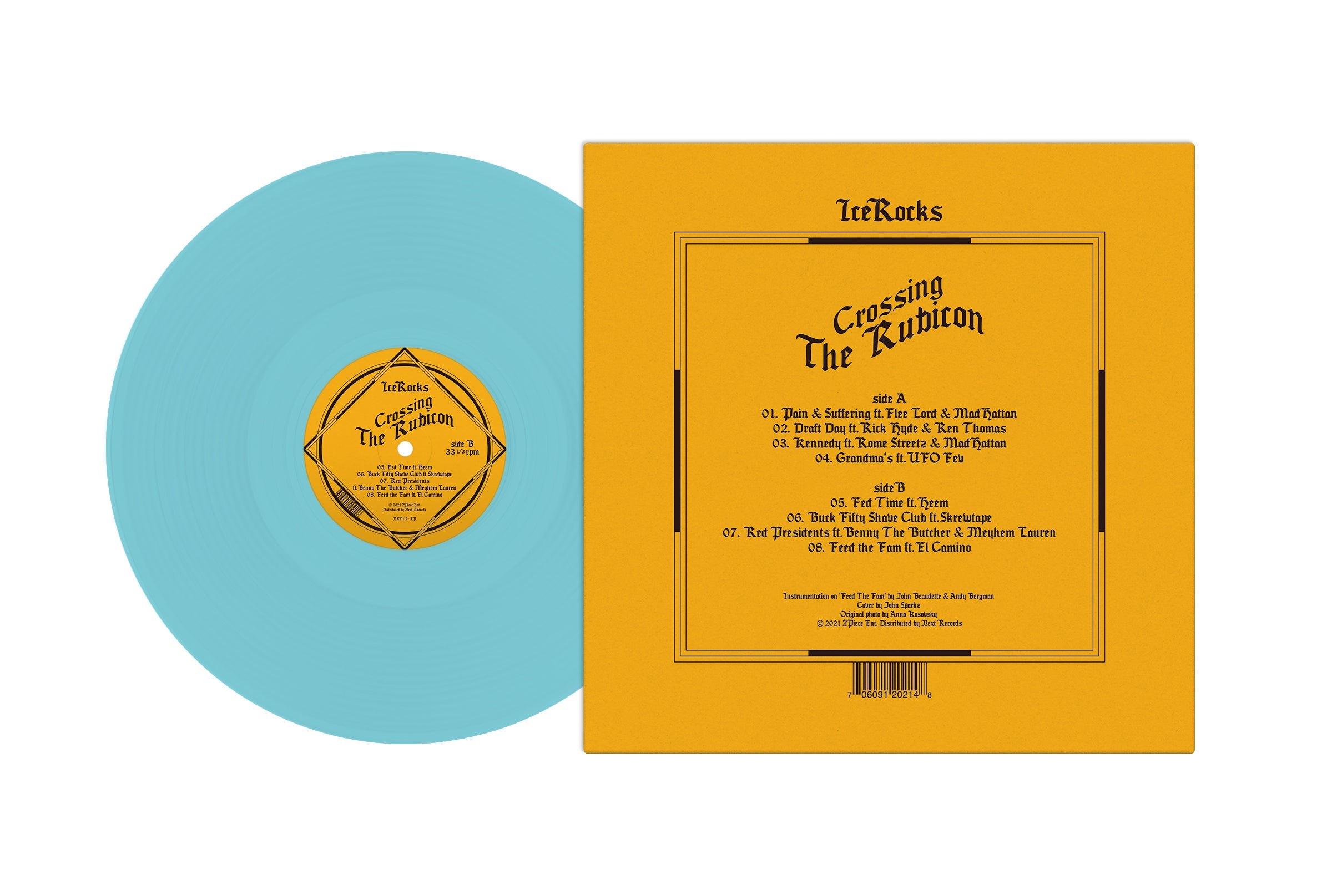 Crossing the Rubicon (Colored LP)