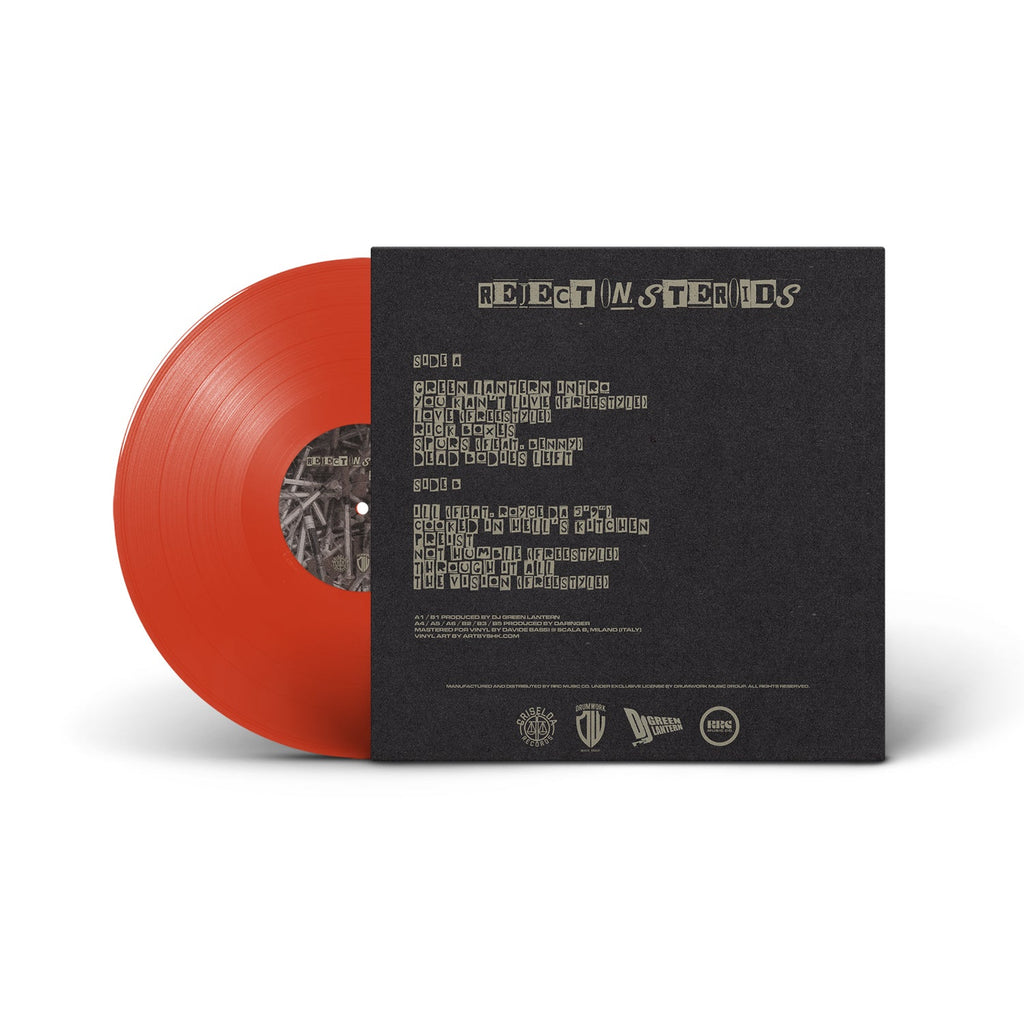 Reject On Steroids- Cover #2 (Colored LP)