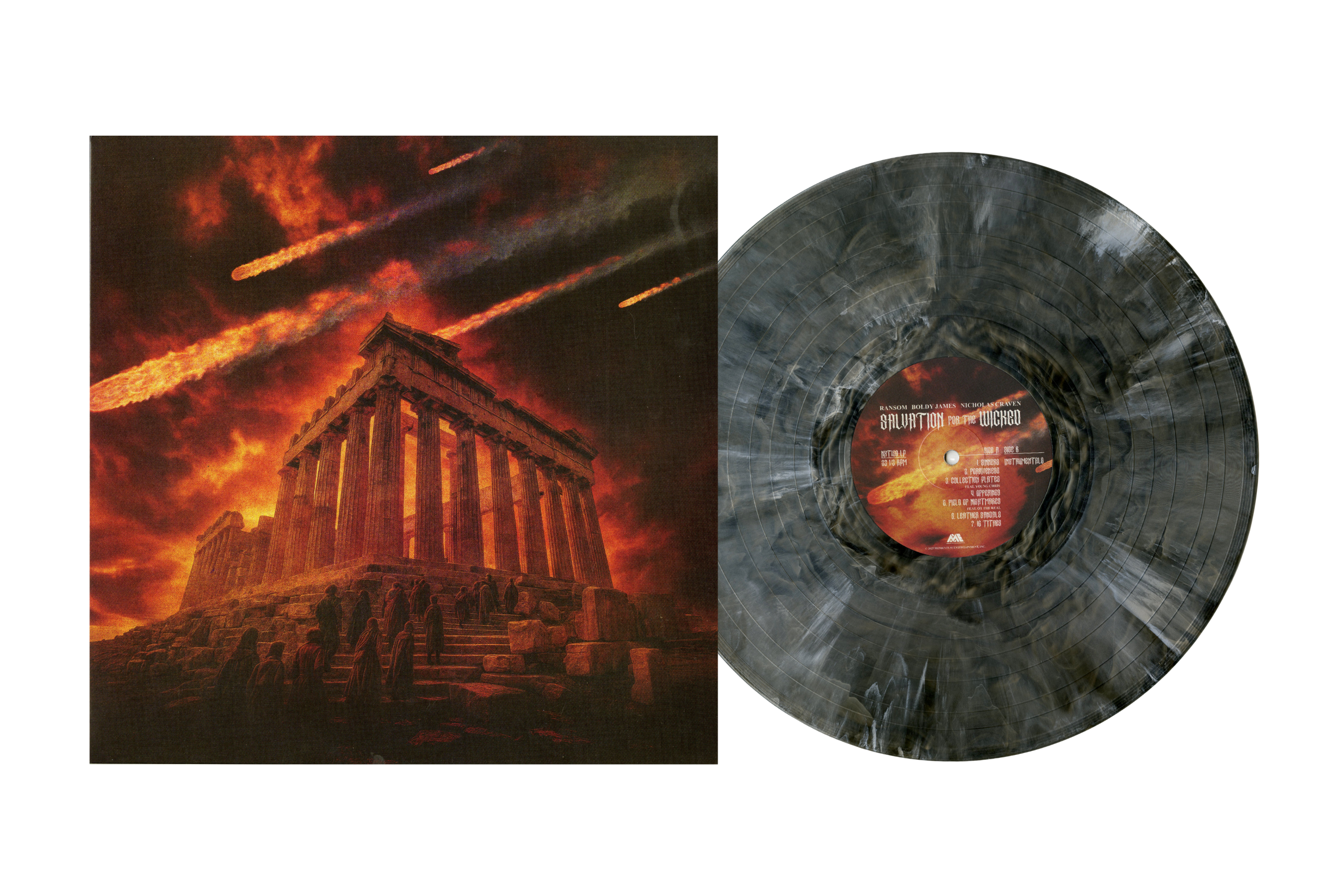 Salvation For The Wicked (Silver Black Ice Colored LP)