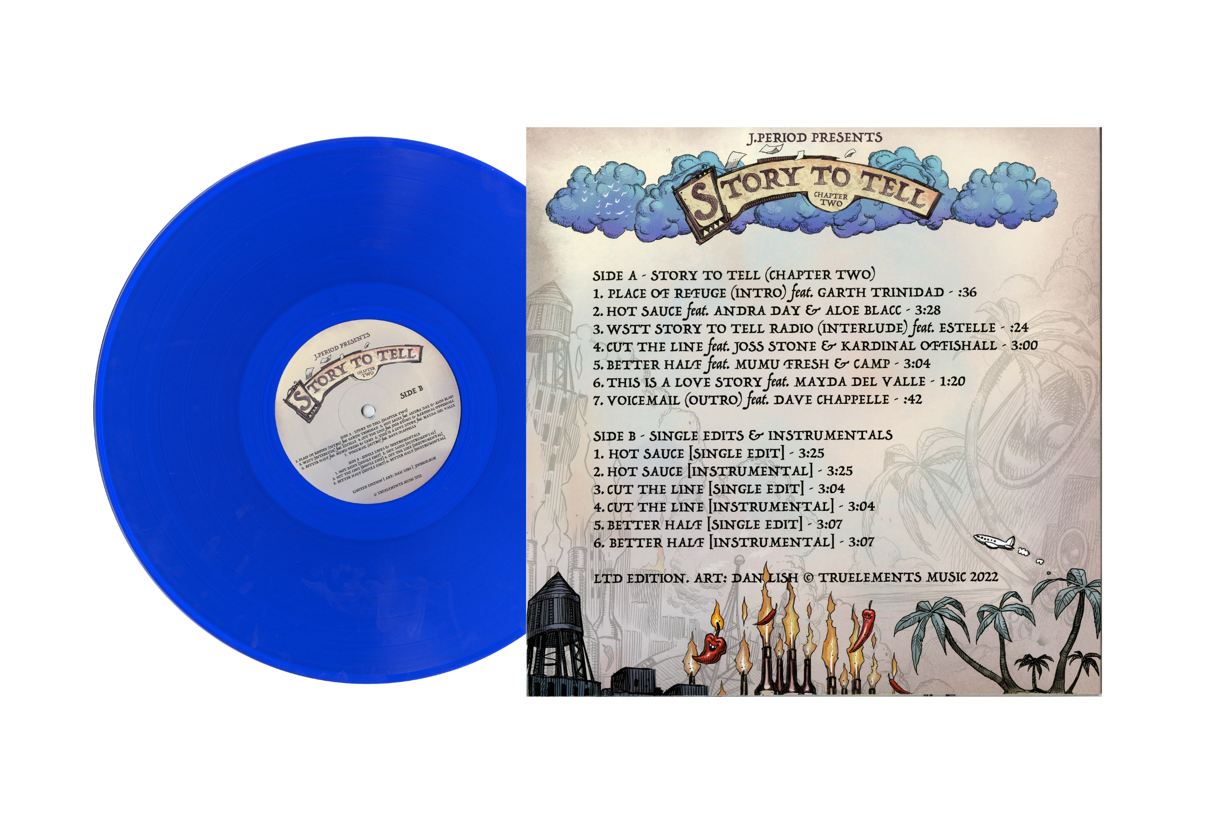 J.PERIOD Presents... Story To Tell (Chapter Two) (Blue LP)