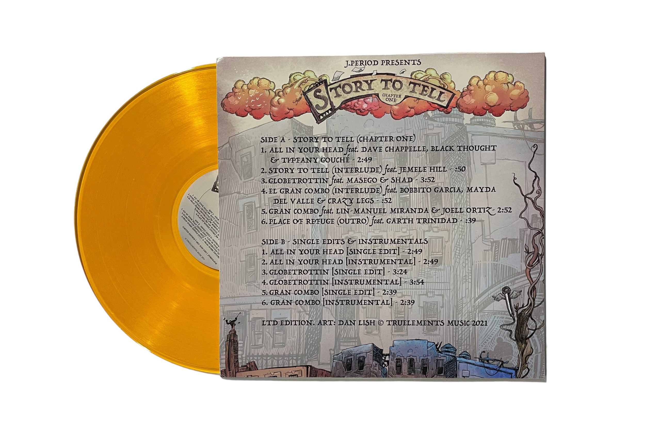 J.PERIOD Presents... Story To Tell (Chapter One) (Orange LP)