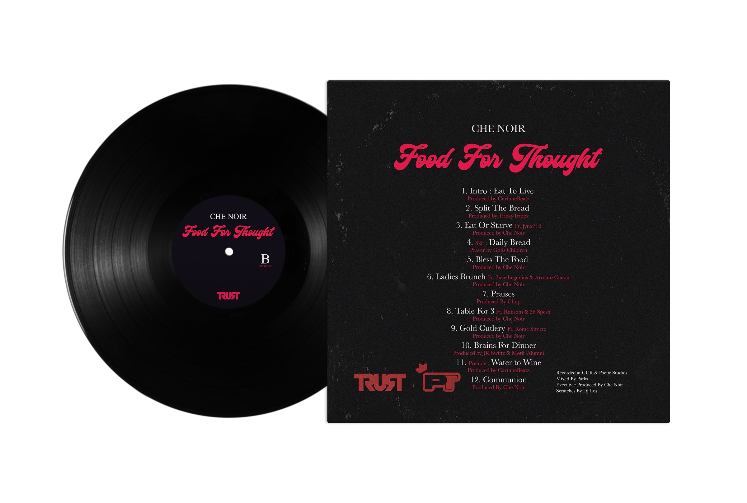 Food For Thought (Black LP w/ Photo Cover)