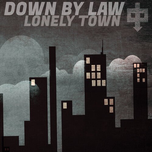 Down by Law - Lonely Town [Black & White Haze Vinyl]  (New Vinyl LP)