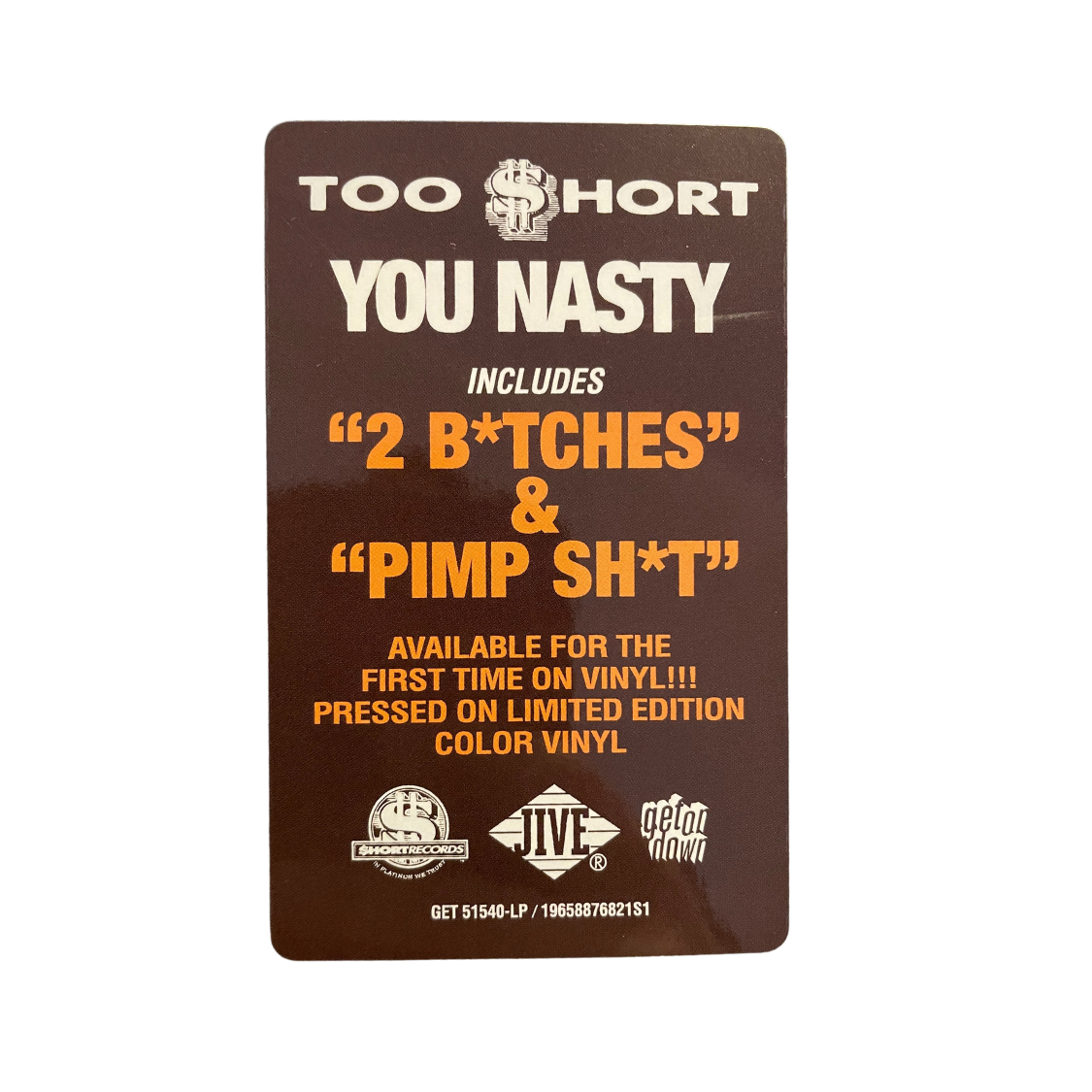 You Nasty (Splatter 2xLP)